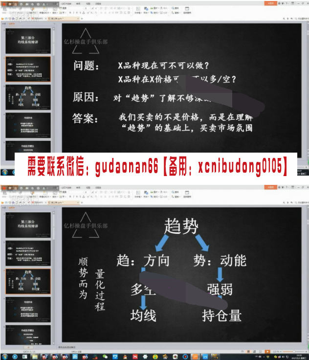 亿杉操盘手俱乐部 韩旭 建立稳定有效盈利方式 期货实战网络视频培训课程