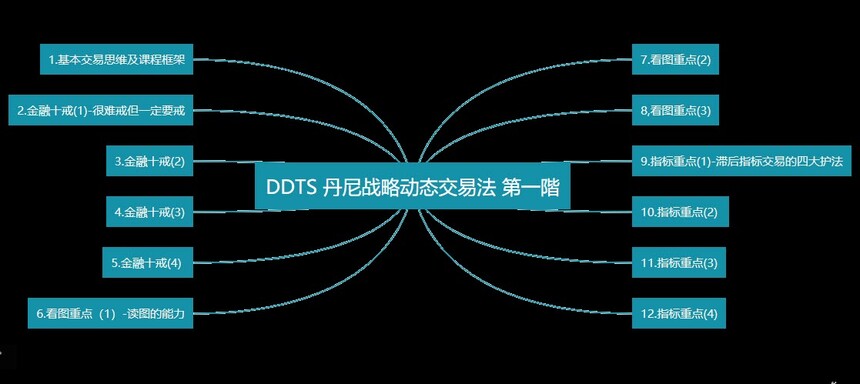 DDTS 丹尼战略动态交易法 线下面授课 第一阶 期货培训视频课程